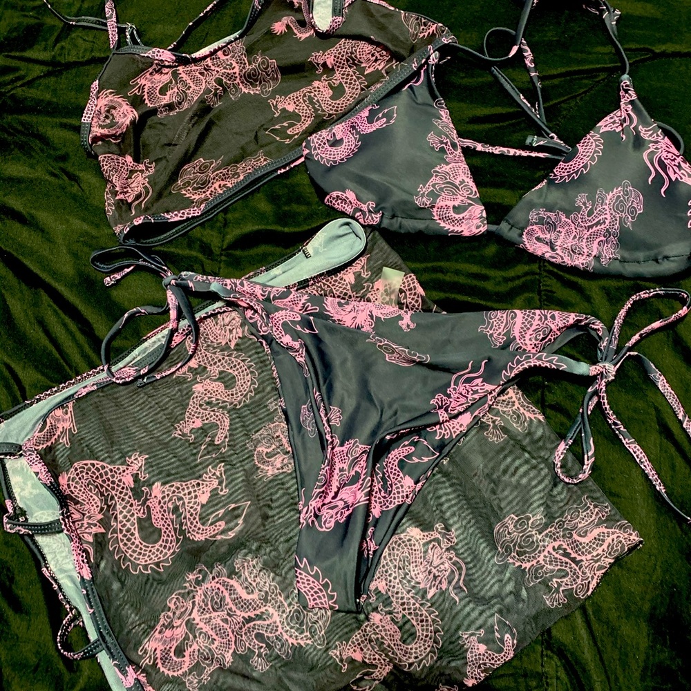 Brand new, never worn, 4 piece Shein bikini set.